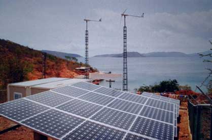 Energías solar y eólica