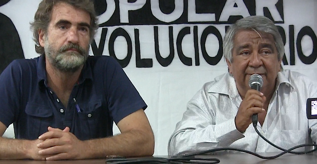 En el Consejo Popular Revolucionario, Lusbi Portillo y Roland Denis