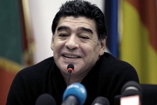 El exfutbolista argentino Diego Armando Maradona