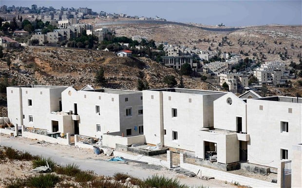 "Asentamientos" judíos en territorio palestino