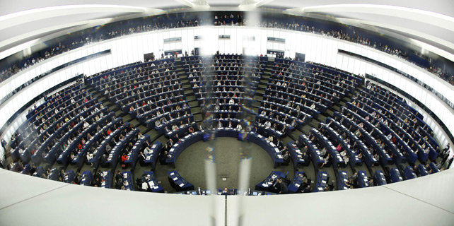 Pleno del Parlamento Europeo, en Estrasburgo, el 1 de julio de 2014