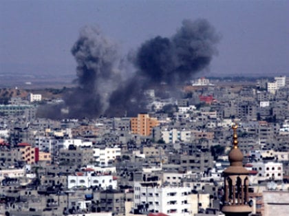 Franja de Gaza masacrada por las fuerzas israelíes