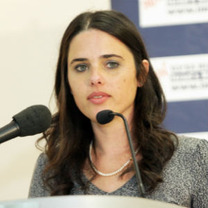 La diputada israelí Ayelet Shaked