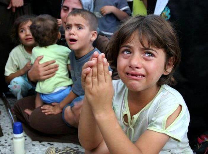 Niños de Gaza.
