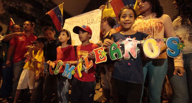 Celebrando los 60 años del natalicio del Comandante Chávez