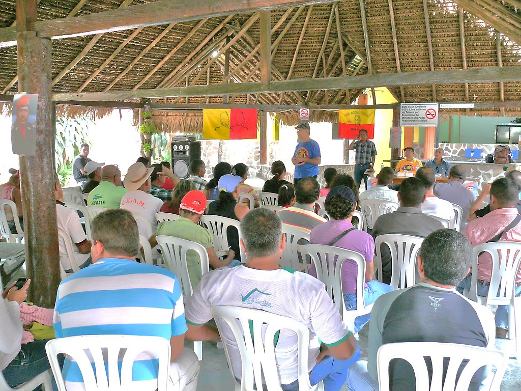 Consejo campesino en Cojedes de los Círculos Bolivarianos