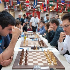 La vinotinto masculina de ajedrez, se encuentra en el Grupo A donde compite contra los representantes de Bermudas, Hungría, Guatemala y Canadá.