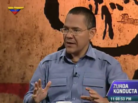 El ministro para la Transformación de la Gran Caracas, Ernesto Villegas.