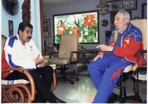 Castro y Maduro el 20 de agosto en La Habana