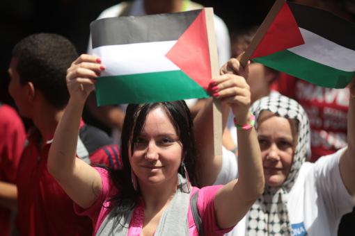 solidaridad ante la masacre de palestina, por parte de Israel
