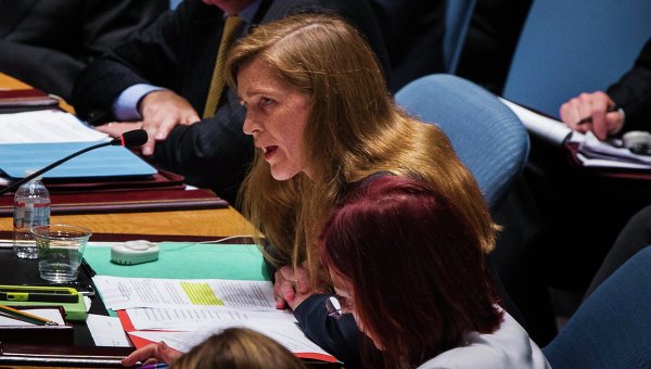 Samanta Power, embajadora estadounidenses ante la ONU