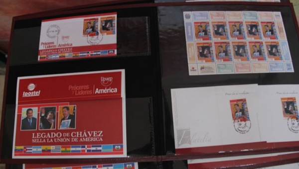 La exposición es en homenaje al 60 aniversario del nacimiento de Hugo Chávez Frías