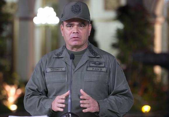 El ministro del Poder Popular para la Defensa, Vladimir Padrino López