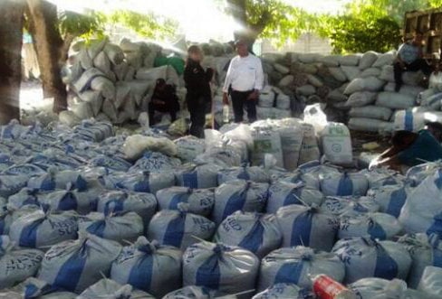 La Policía Nacional Bolivariana recuperó en Zulia 768 kilos de arroz que iba de contrabando a Colombia.