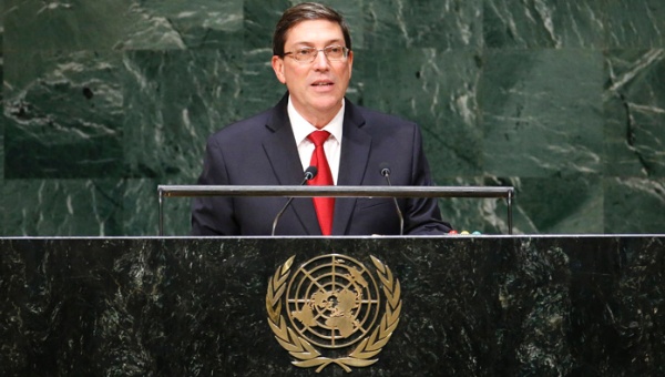 Canciller Bruno Rodríguez, de Cuba