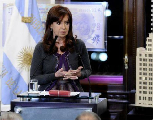 Kirchner aludió a las afirmaciones de dirigentes sindicales y políticos opositores que alertaron sobre un estallido social.