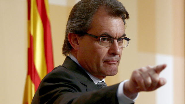 El presidente de la Generalitat (gobierno catalán), Artur Mas