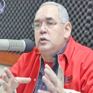El gobernador del estado Bolívar, Francisco Rangel Gómez. "En sectores mineros se han constituido varias bandas".