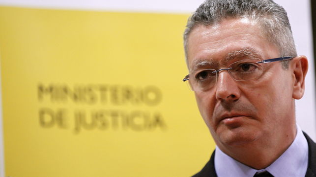 El ministro de Justicia de España, Alberto Ruiz Gallardón