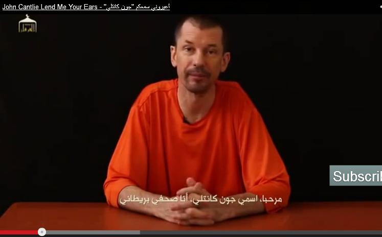 El fotorreportero británico John Cantlie