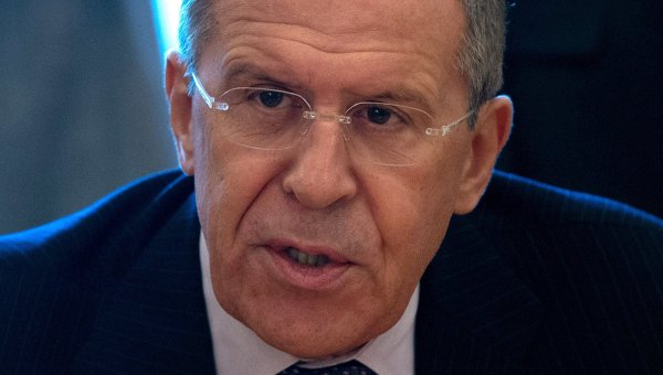 el ministro de Relaciones Exteriores ruso, Serguéi Lavrov.
