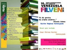 Feria Internacional del libro (FILVEN) Aragua, 2014