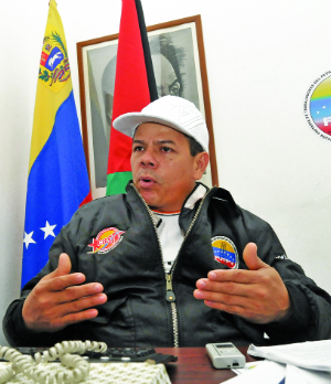 Marco Tulio Díaz, vicepresidente de la organización sindical.