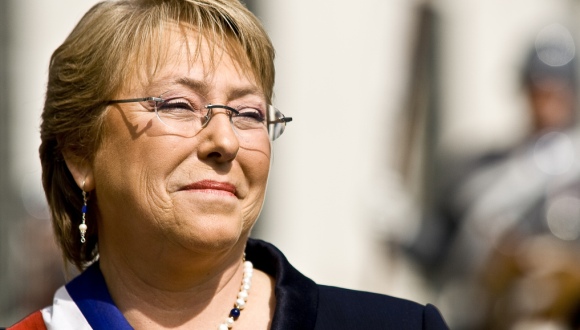 La expresidenta de Chile, Michelle Bachelet