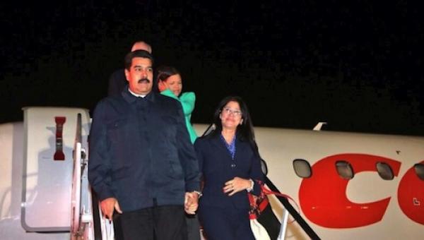 El Presidente Maduro llega a Nueva York
