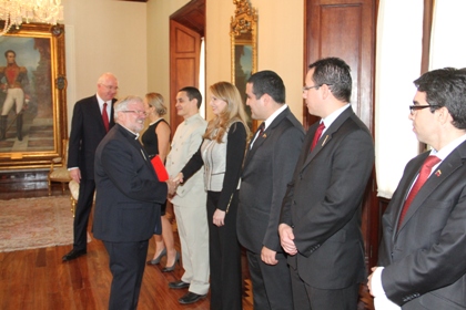 Canciller sostuvo encuentro con Cuerpo Diplomático acreditado en Venezuela