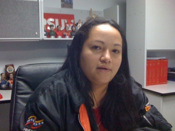 Vicepresidenta del Consejo Legislativo Bolivariano de Carabobo, Blanca Bustamante