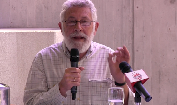 Marcelino Bisbal, profesor UCV, en el Foro sobre Libertad de Expresión.
