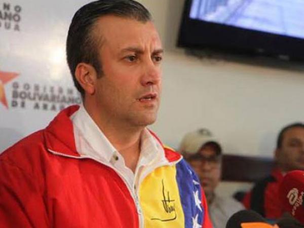 El gobernador de Aragua, Tareck El Aissami