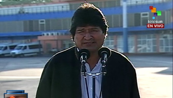 Evo Morales en Cuba