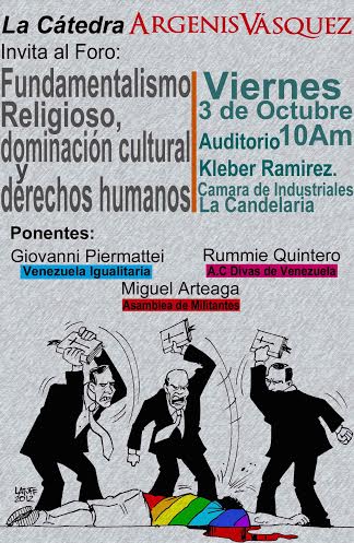 Foro "Fundamentalismo Religioso" en Caracas