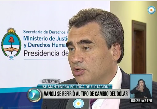 El presidente del Banco Central, Alejandro Vanoli.