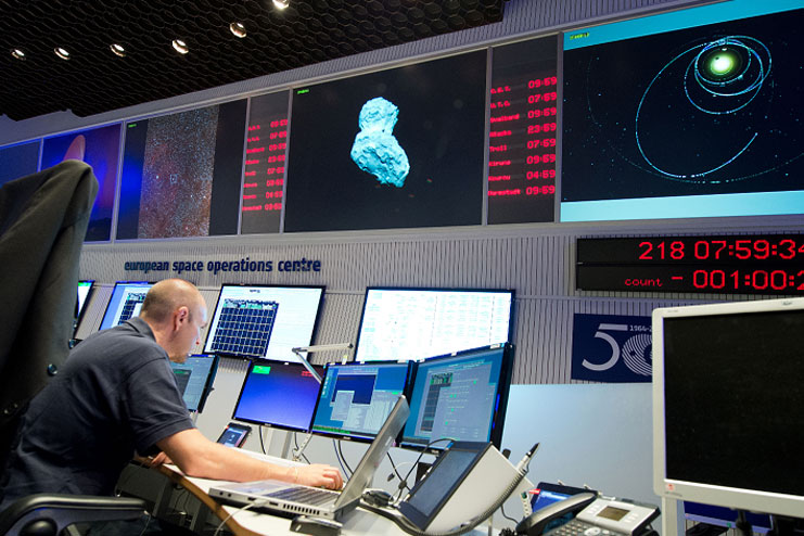 Centro Europeo de Operaciones Espaciales (ESOC, por sus siglas en inglés)