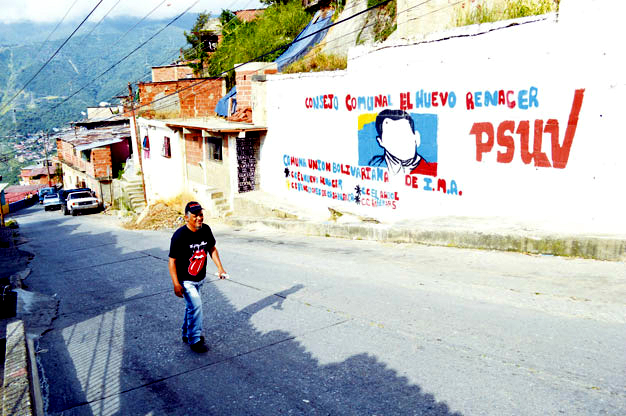 Ubicada barrio Isaías Medina Angarita, parroquia Sucre, su interés por organizarse como comuna desde hace más de un año.
