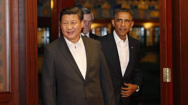 Xi Jinping le dio un paseo histórico a Obama en Beijing