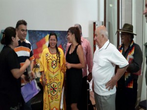 La Ministra Aloha Nuñez sostuvo un encuentro con líderes indígenas del municipio Quilmes de Argentina