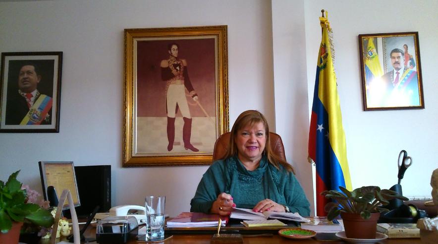 Orietta Caponi, Embajadora extraordinaria y plenipotenciaria de la República Bolivariana de Venezuela en la República de Bulgaria