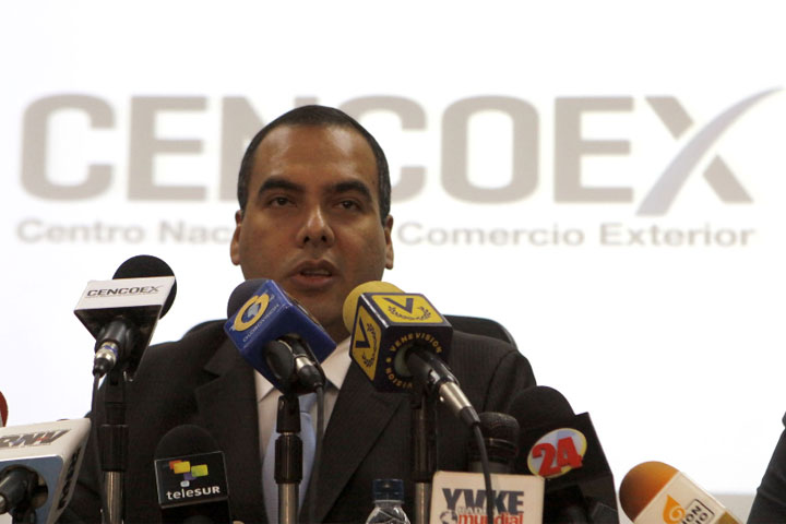 El presidente de Cencoex, Alejandro Fleming