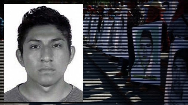 Alexander Mora Venancio, de 19 años, es el primero de los 43 estudiantes de Ayotzinapa, cuyo paradero se desconoce desde el pasado mes de septiembre, cuyos restos han sido identificados. 