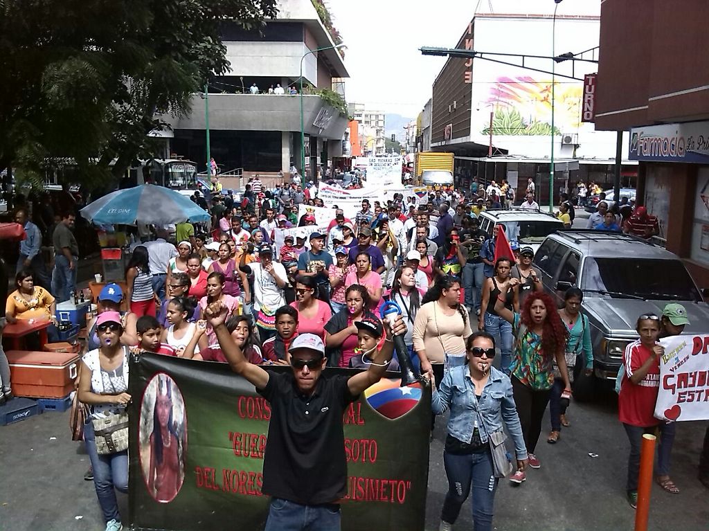 En la calle exigen #LibertadParaDavidDiaz