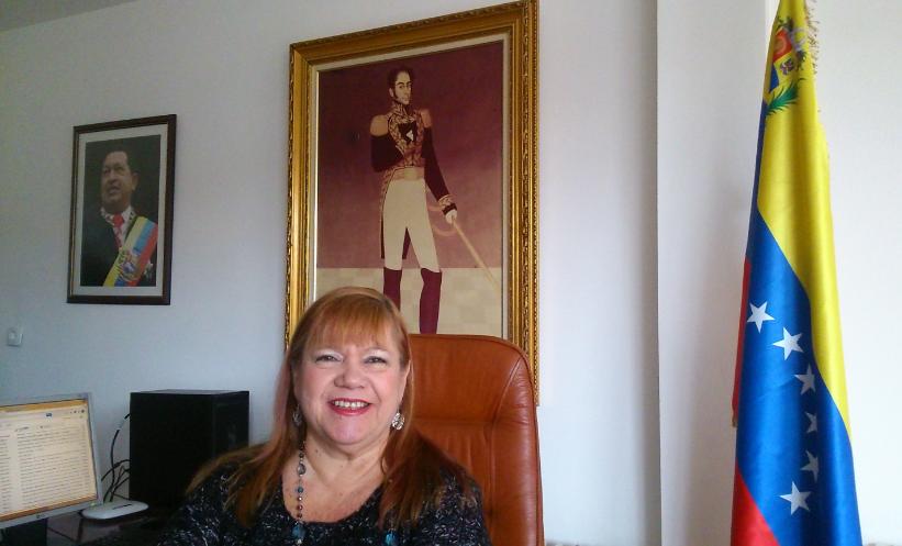 Orietta Caponi, Embajadora de Venezuela en la República de Bulgaria