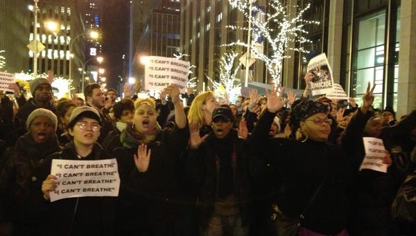 Protestas en Nueva York