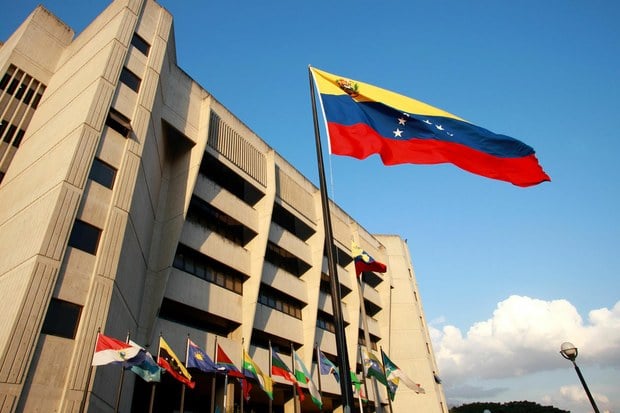 Fachada del TSJ en Caracas