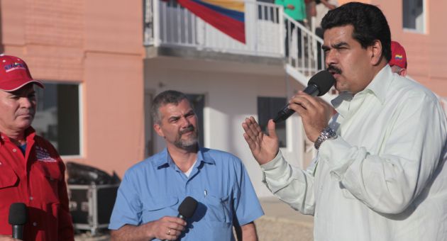 El presidente Nicolás Maduro en Cojedes