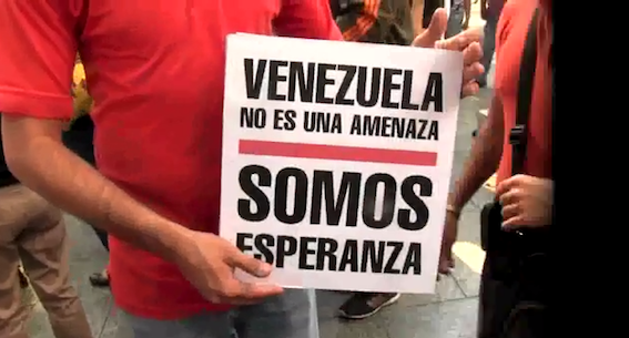 Venezuela No Es Una Amenaza, SOMOS ESPERANZA