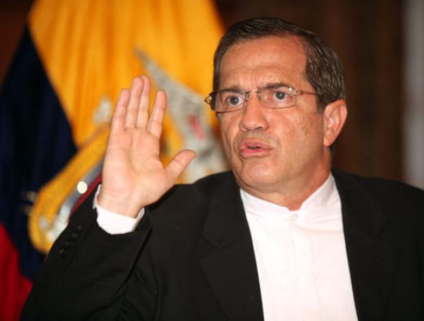El excanciller de la República de Ecuador Ricardo Patiño.